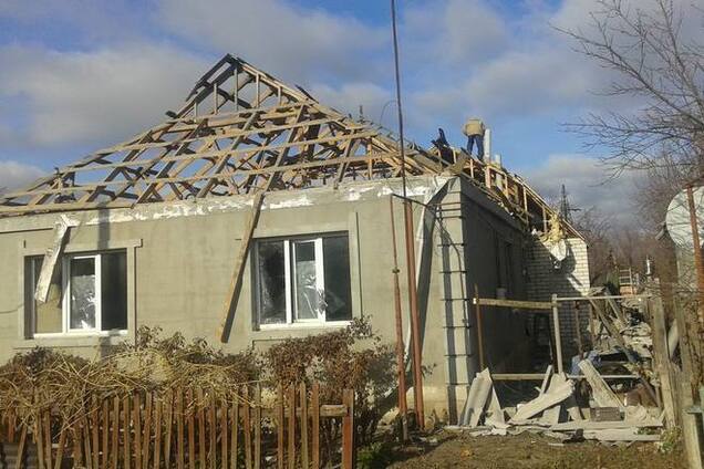 На Луганщине боевики из 'Градов' обстреляли село Крымское