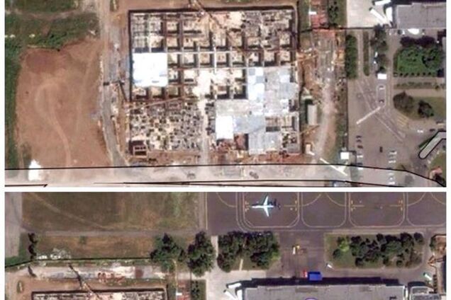 Машина времени: донецкий аэропорт еще только строится