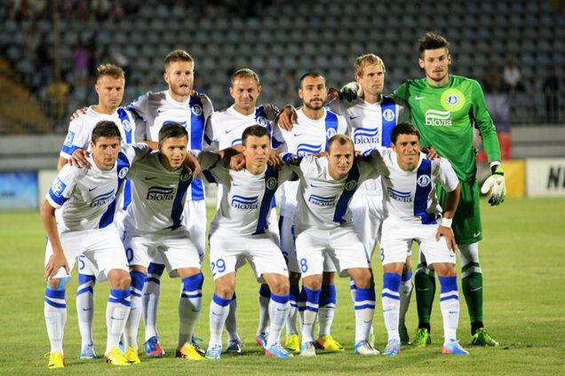 'Днепр' попал на 'Олимпиакос' в Лиге Епропы