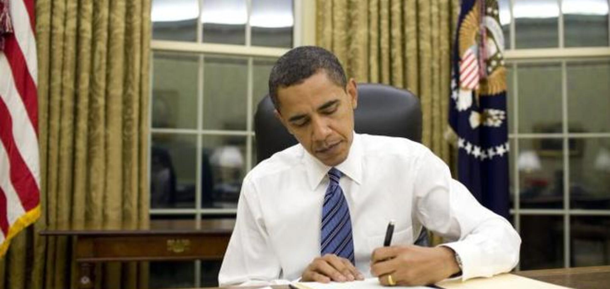 Обаме направили на подпись 'Акт в поддержку Украины-2014'