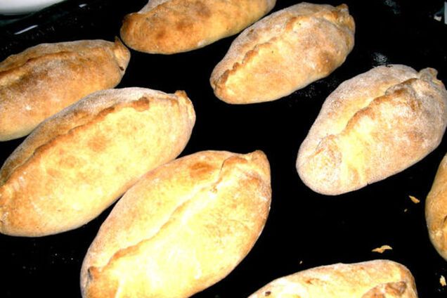 Пирожки с картошкой и луком по-татарски