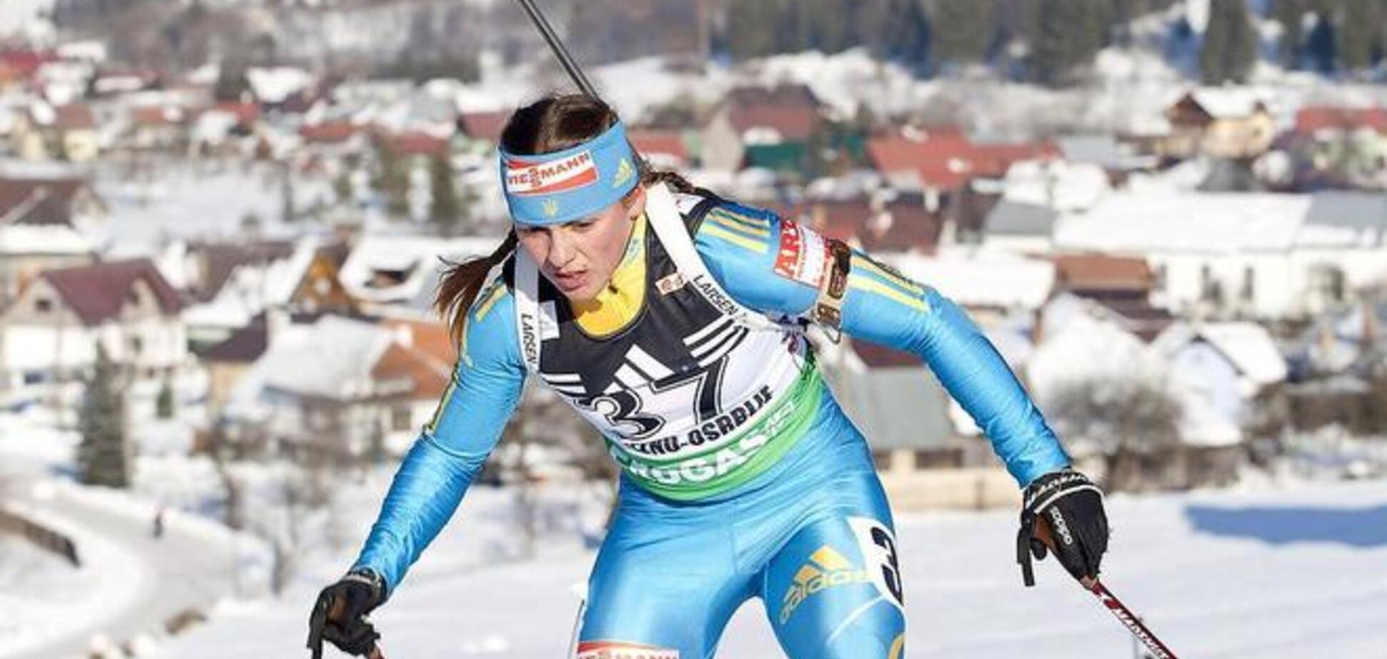 Украинские биатлонистки блестяще провели гонку на Кубке IBU