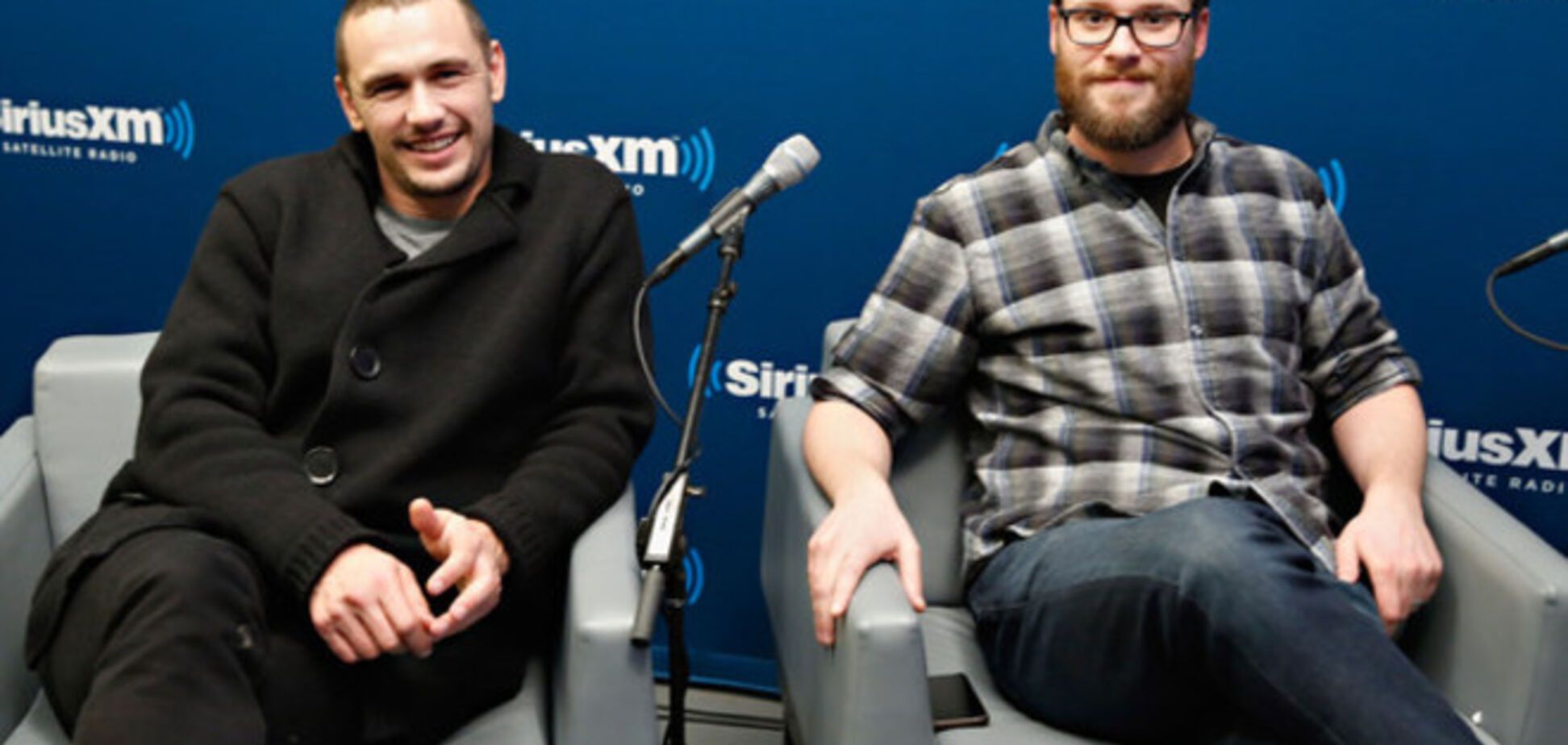 Джеймс Франко и Сет Роген жгут