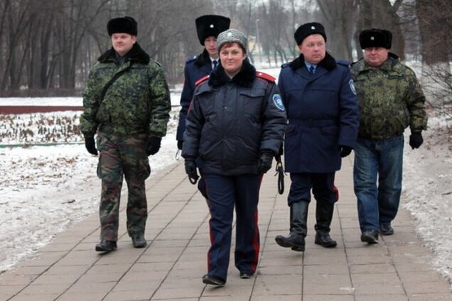 Боевикам пришло подкрепление в виде 'казачьей гвардии'