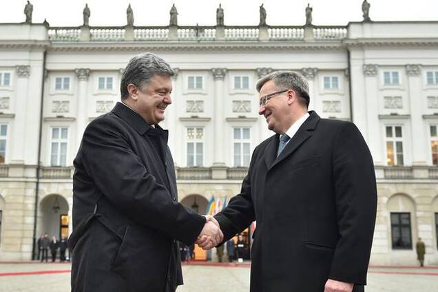 Коморовский подписал закон об ассоциации Украины с ЕС