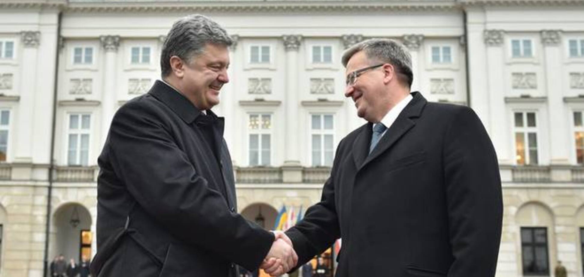 Коморовский подписал закон об ассоциации Украины с ЕС