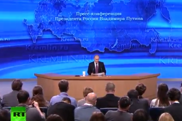 Путин винит в российском кризисе 'внешние факторы'