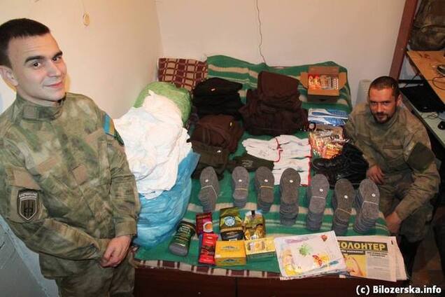 К бойцам АТО также приходил Святой Николай: фото необычных подарков