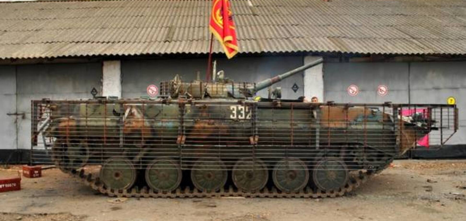 Волонтеры бронировали БМП для бойцов АТО: опубликованы фото и видео