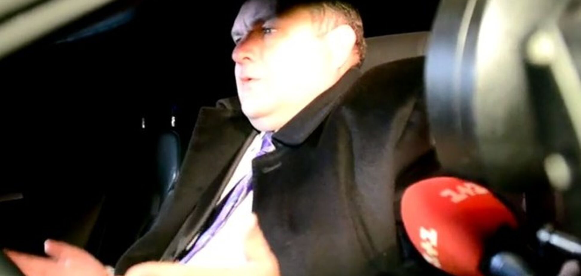 Какие-то люди посадили меня за руль: видео задержания пьяного днепропетровского прокурора