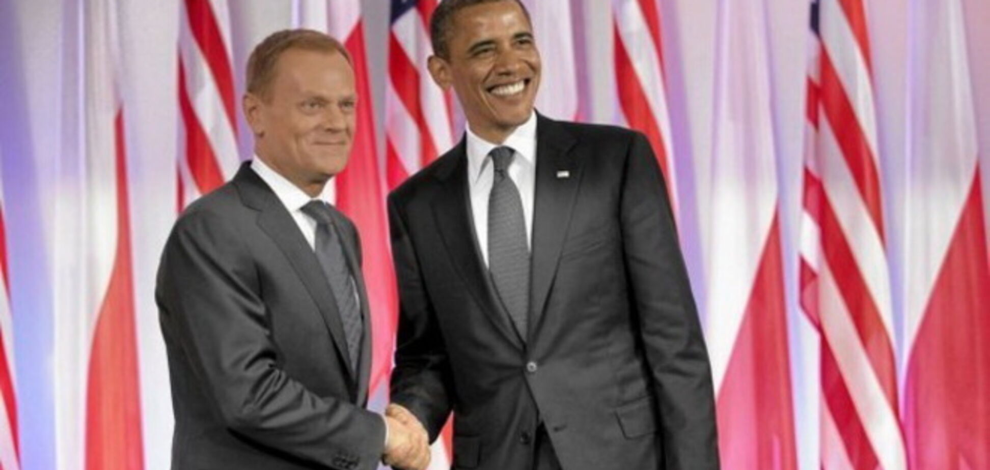 Туск и Обама договорились заставить Россию 'уйти из Украины'