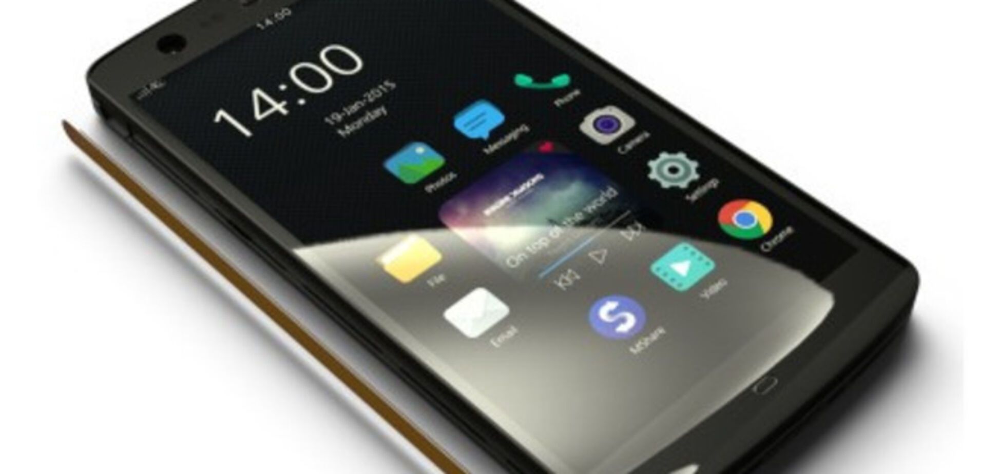 Представлен смартфон с 'умными' краями экрана