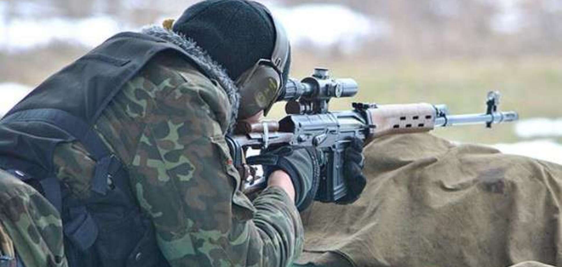 На Донбассе активизировались снайперы террористов – штаб АТО