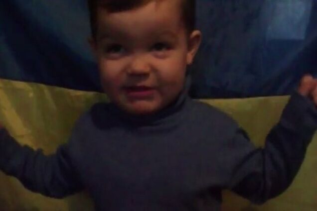 Будьте большие и сильные. Маленький украинец поздравил военных с наступающим Новым годом