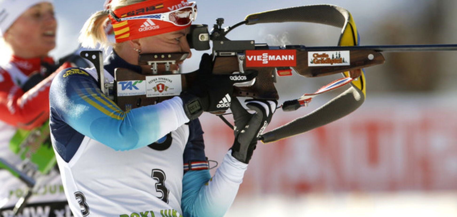 Украинка Семеренко остановилась в 10 секундах от медали на Кубке мира по биатлону