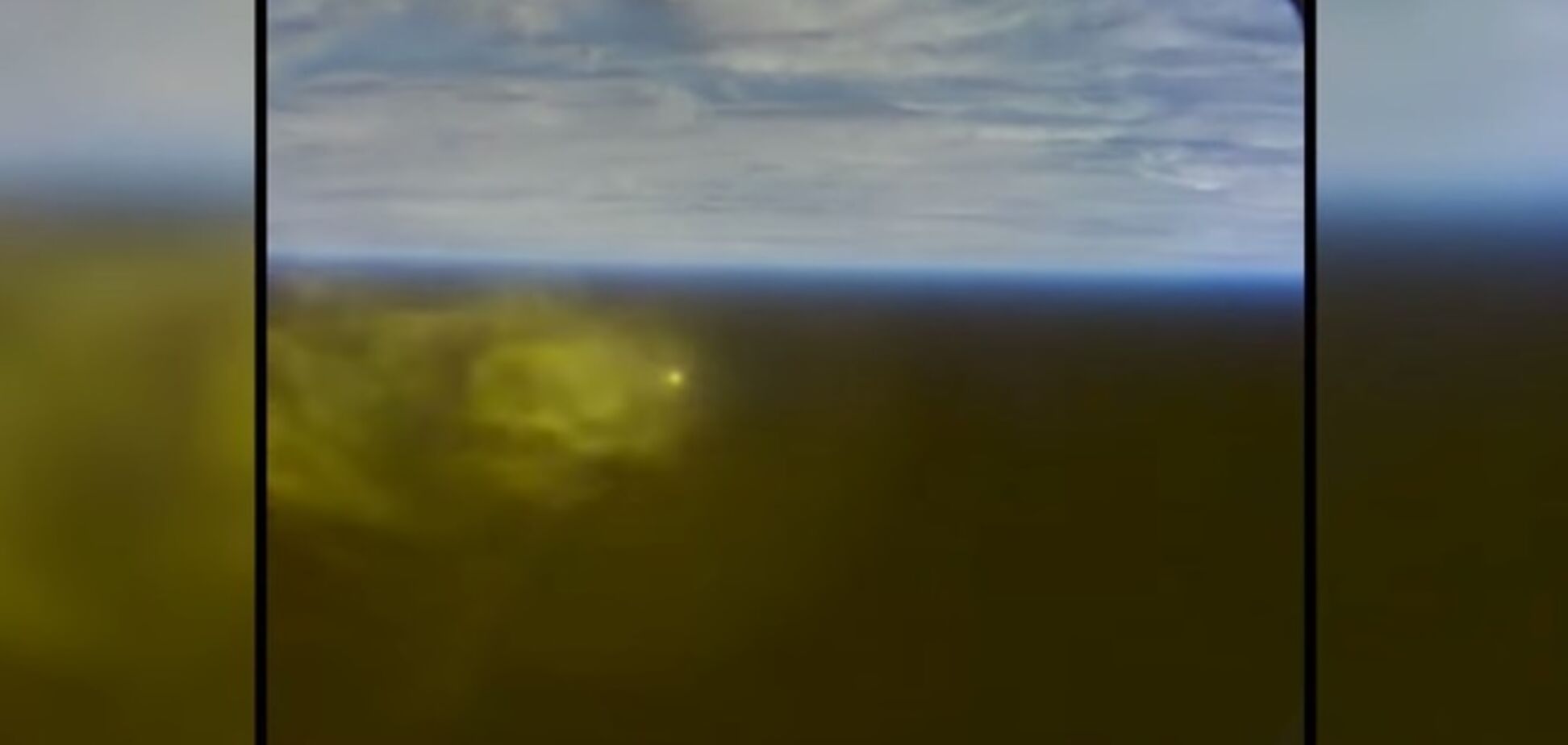 Опубликовано видео от первого лица возвращения из космоса корабля Orion
