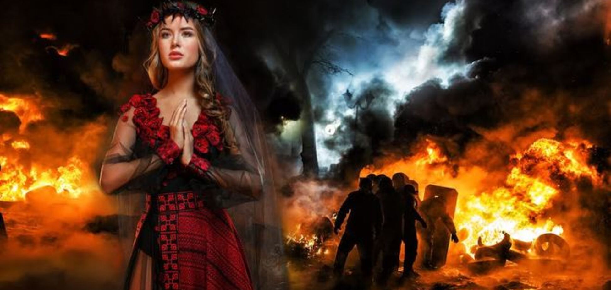 Украину на 'Мисс Вселенная-2014' представит 'Невеста войны' с черной фатой