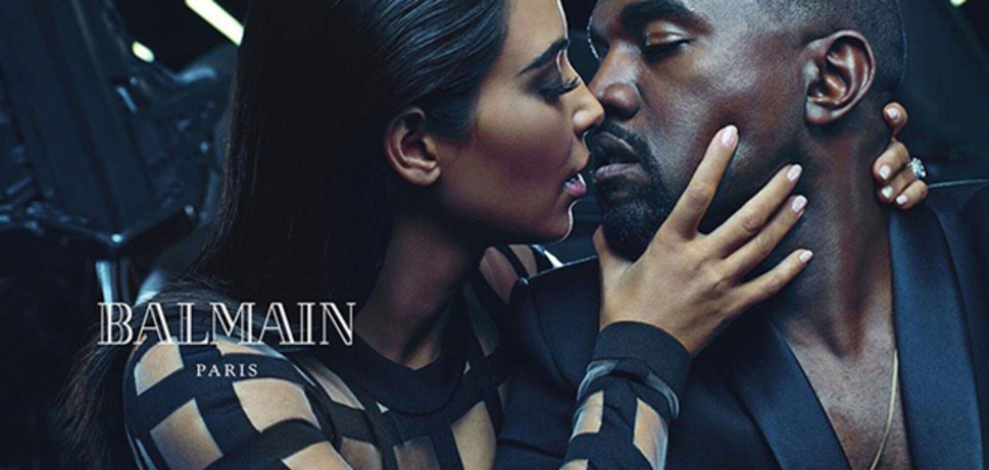 Ким Кардашьян и Канье Уэст впервые снялись вместе в страстной фотосессии