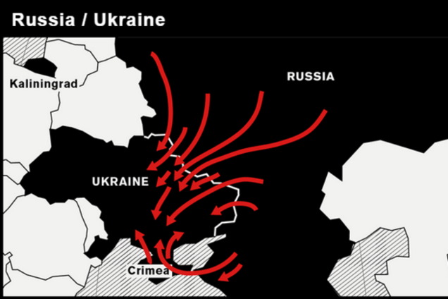 В 2015 году Путин будет продвигаться на запад Украины для коридора в Крым – прогноз Bloomberg