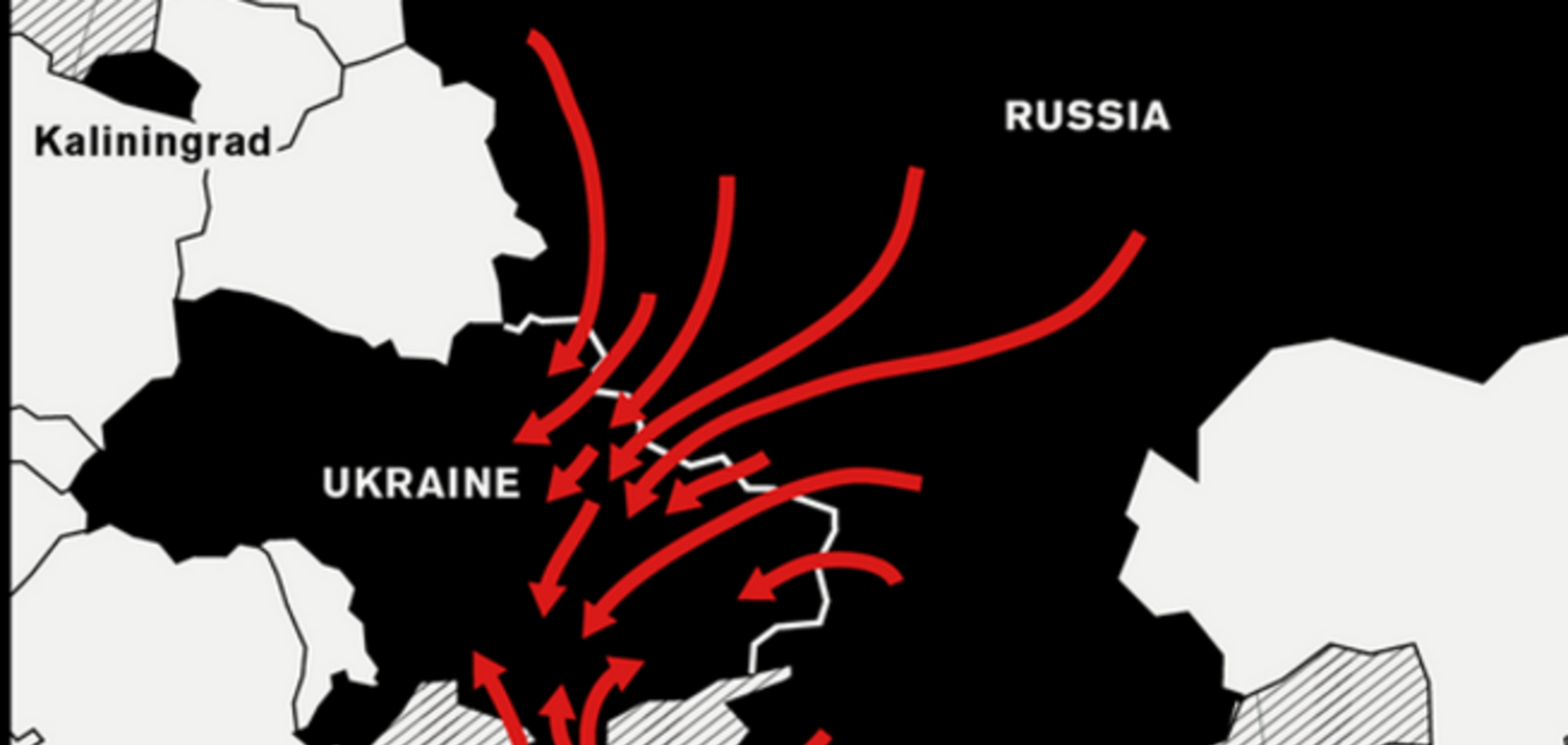 В 2015 году Путин будет продвигаться на запад Украины для коридора в Крым – прогноз Bloomberg