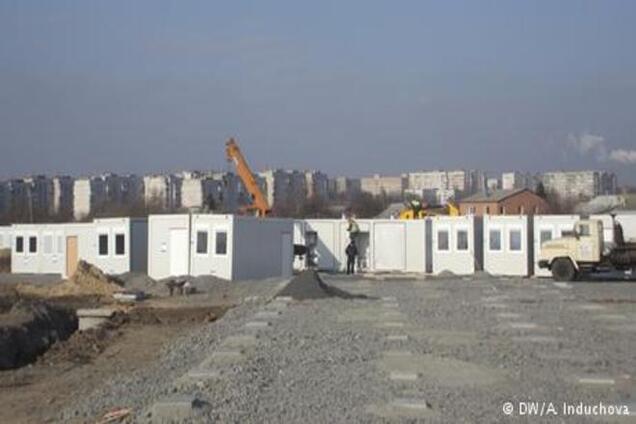 В Харькове беженцы из Донбасса готовятся к переезду в немецкий городок