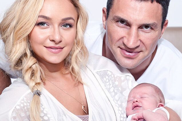 Новорожденная дочь Кличко стала звездой фотосессии