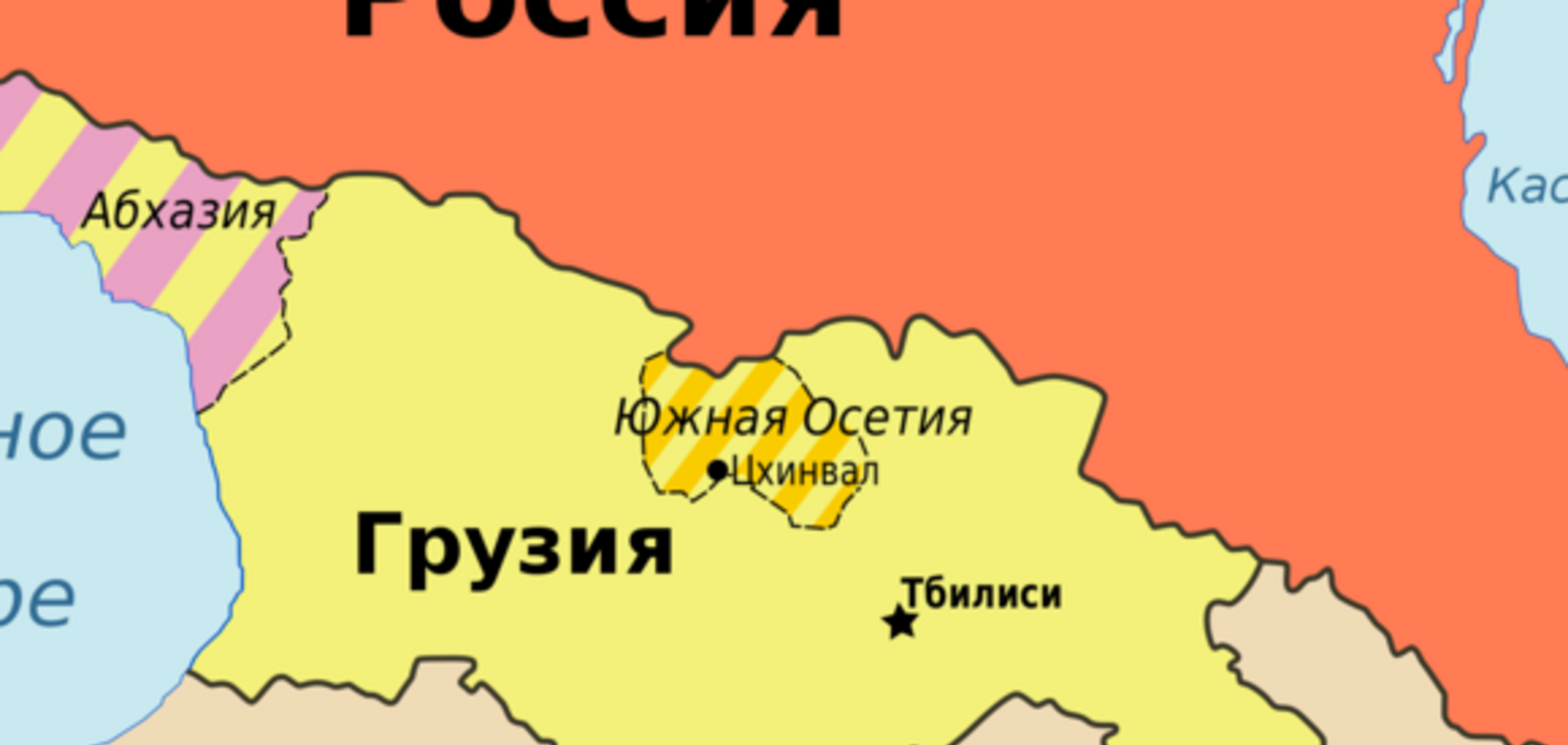 Окупована Південна Осетія може ввійти до складу Росії - ЗМІ