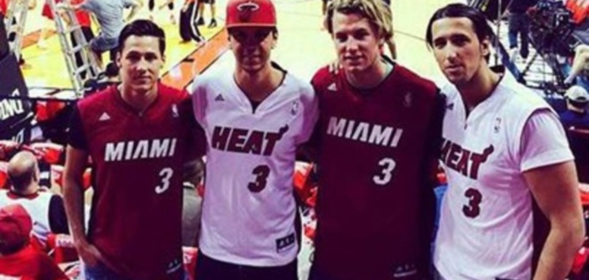 Футболисты 'Динамо' в солнечном Майами дружно посетили матч НБА