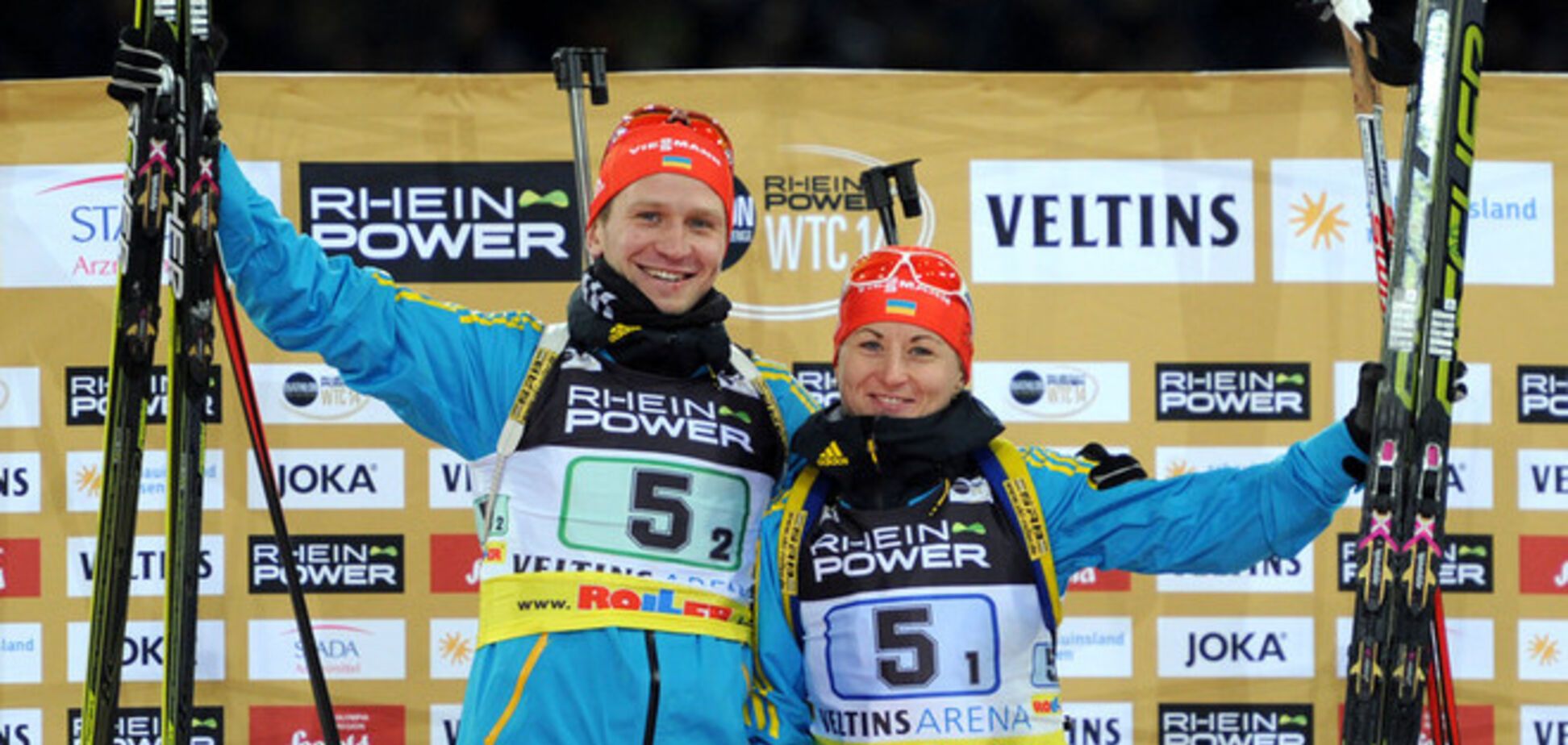 Украина выиграла Рождественскую гонку по биатлону