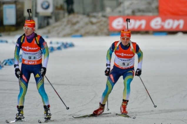 Украина финишировала пятой в масс-старте на Рождественской гонке по биатлону