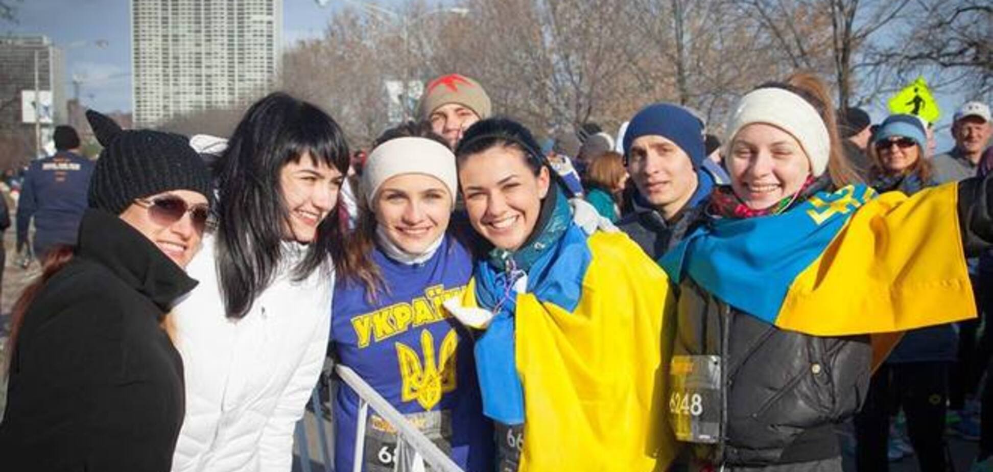 В Америке красавицы устроили забег в честь украинской армии