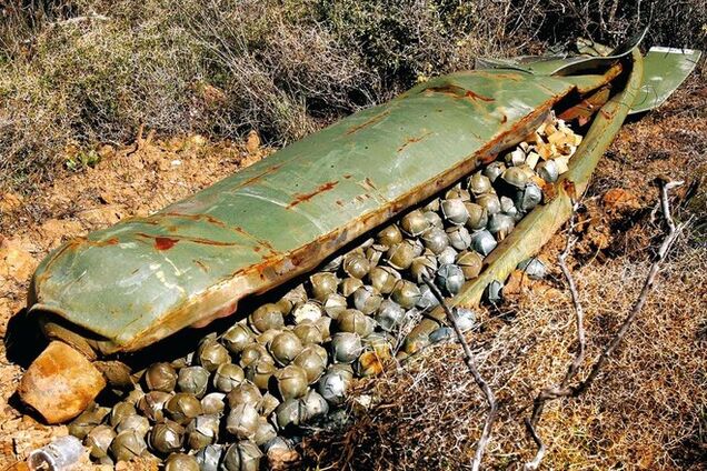 Human Rights Watch снова обвинила силы АТО в применении кассетных бомб