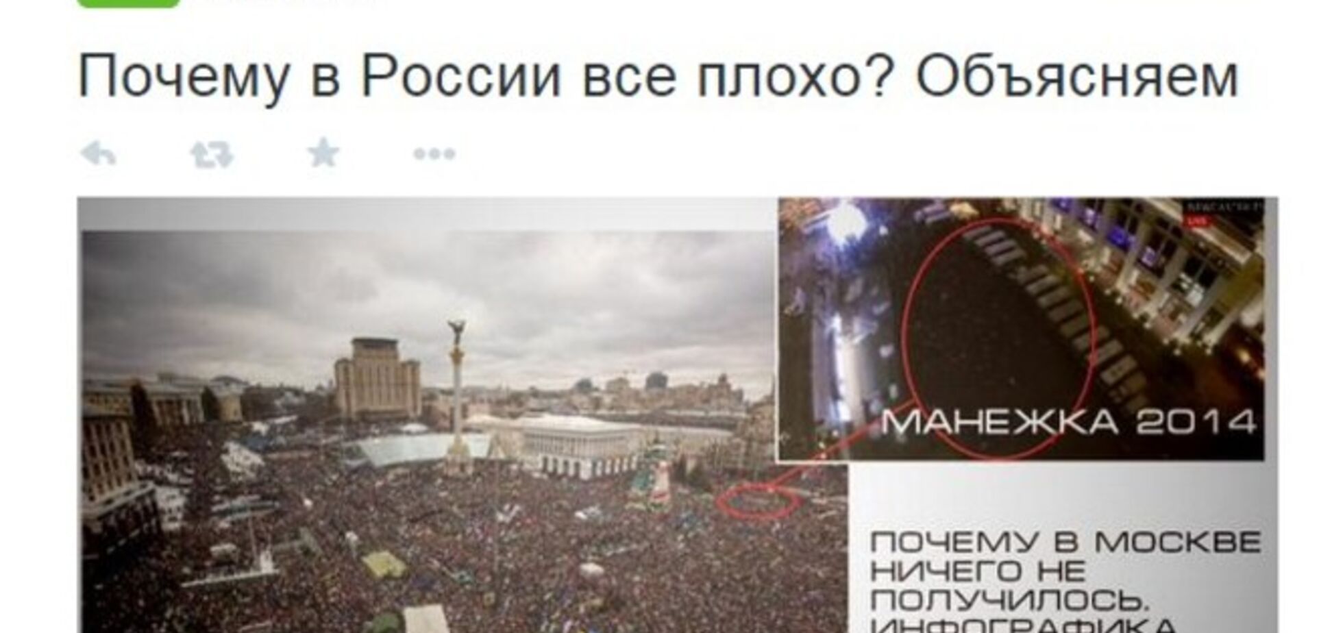 'У Харкові більше людей вийшло тралік штовхати' або чому Манежка не Майдан: реакція соцмереж