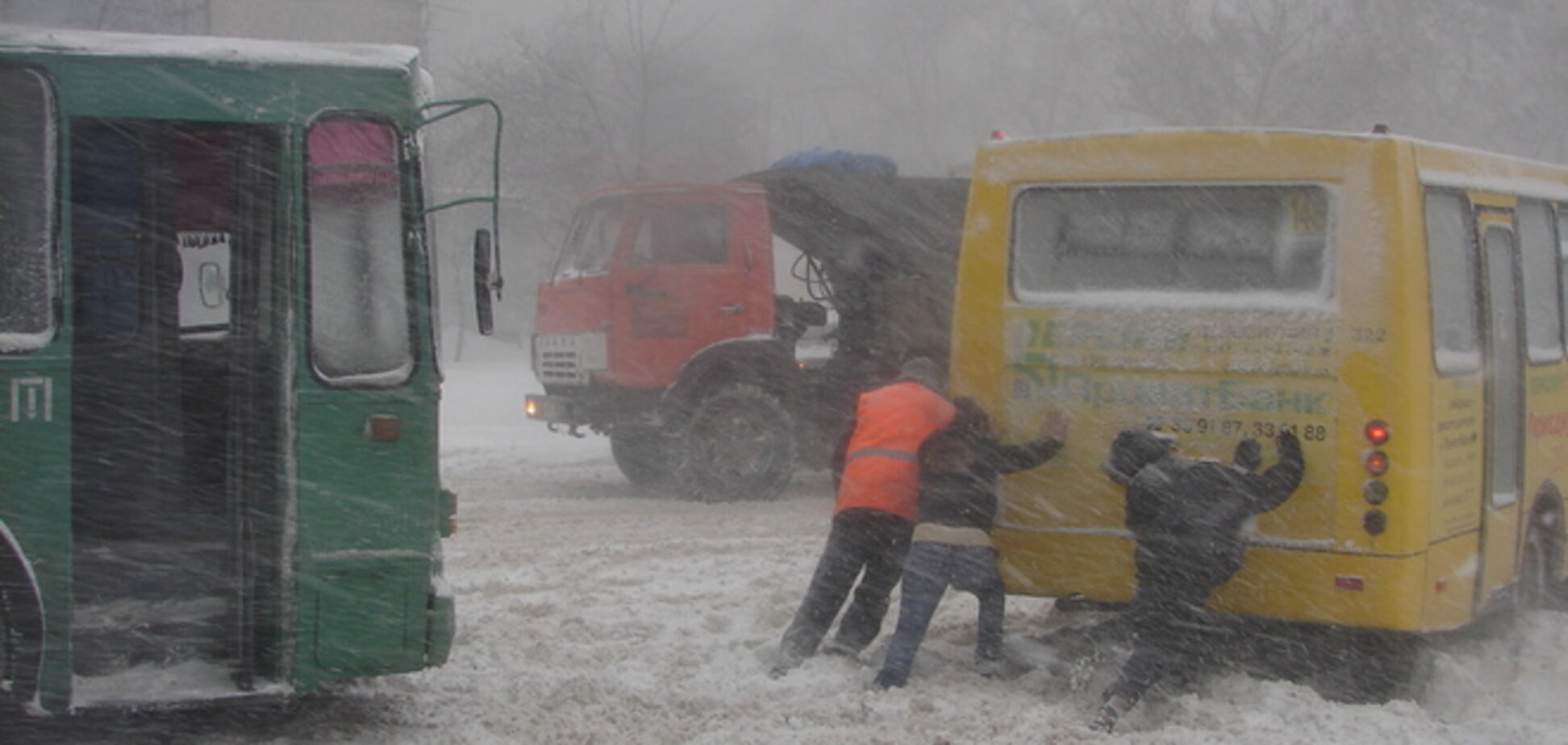 На трассе Одесса-Николаев водитель погиб от мороза