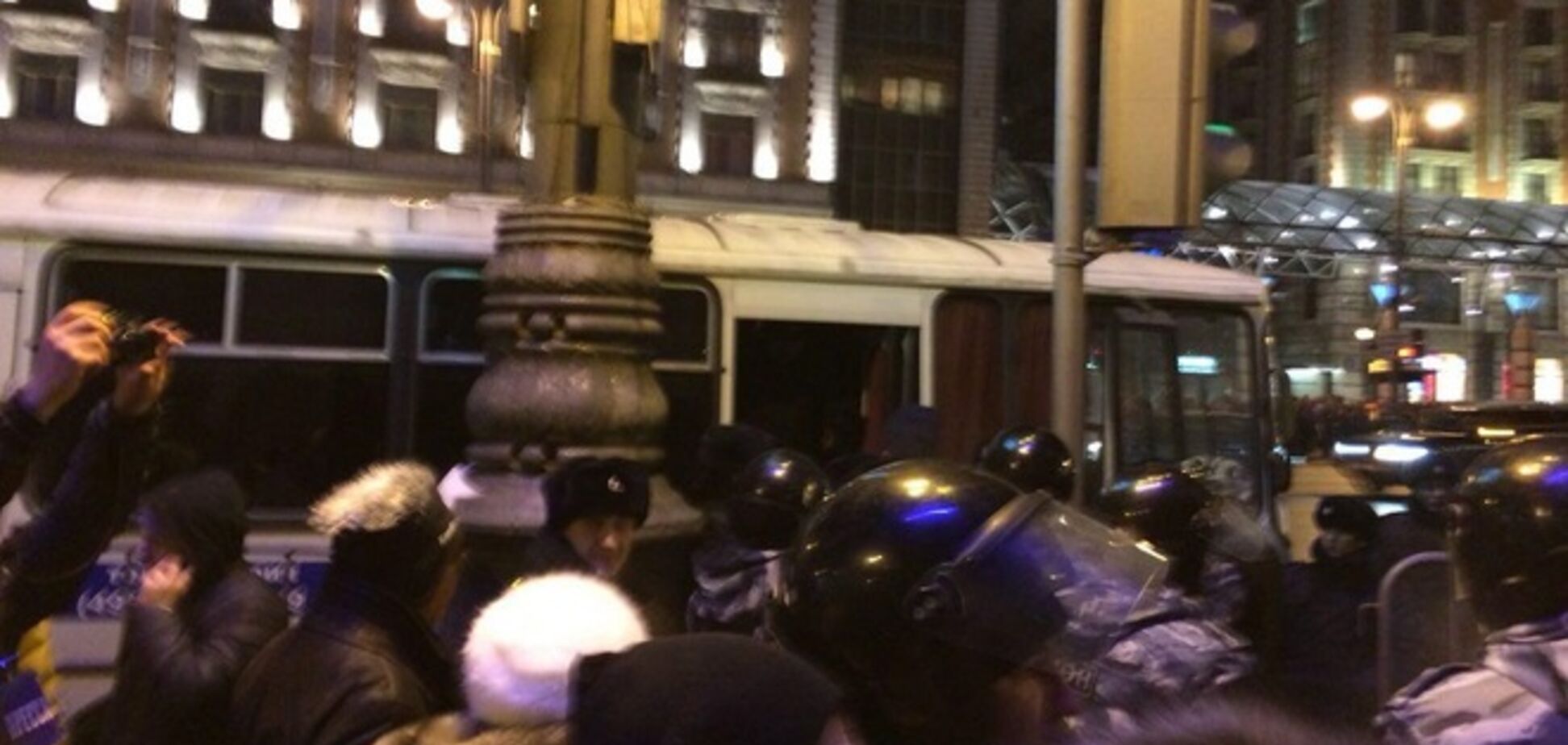 На Манежной площади задержали 245 человек: опубликованы фото