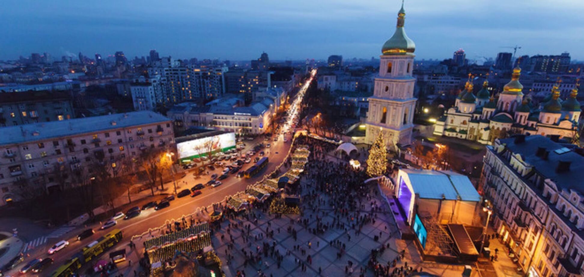 На Новый год на Софийской площади выступят украинские звезды 