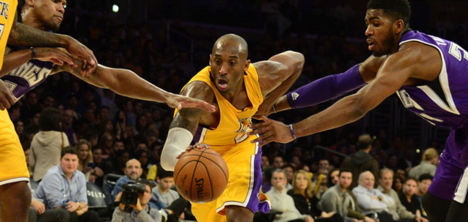 Легендарный Брайант оформил трибл-дабл в НБА