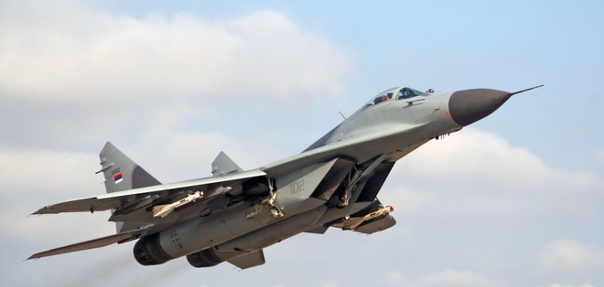 В Подмосковье потерпел крушение истребитель МиГ-29