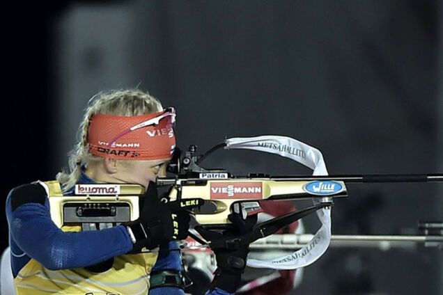 Украина упустила подиум в спринте на Кубке мира по биатлону