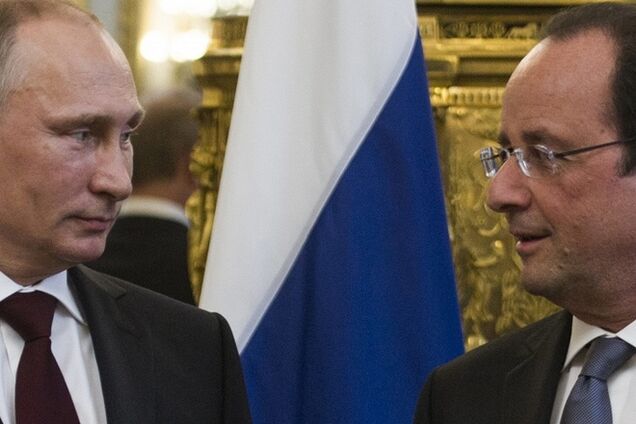 Путин после встречи с Олландом признал, что не выполняет минские договоренности