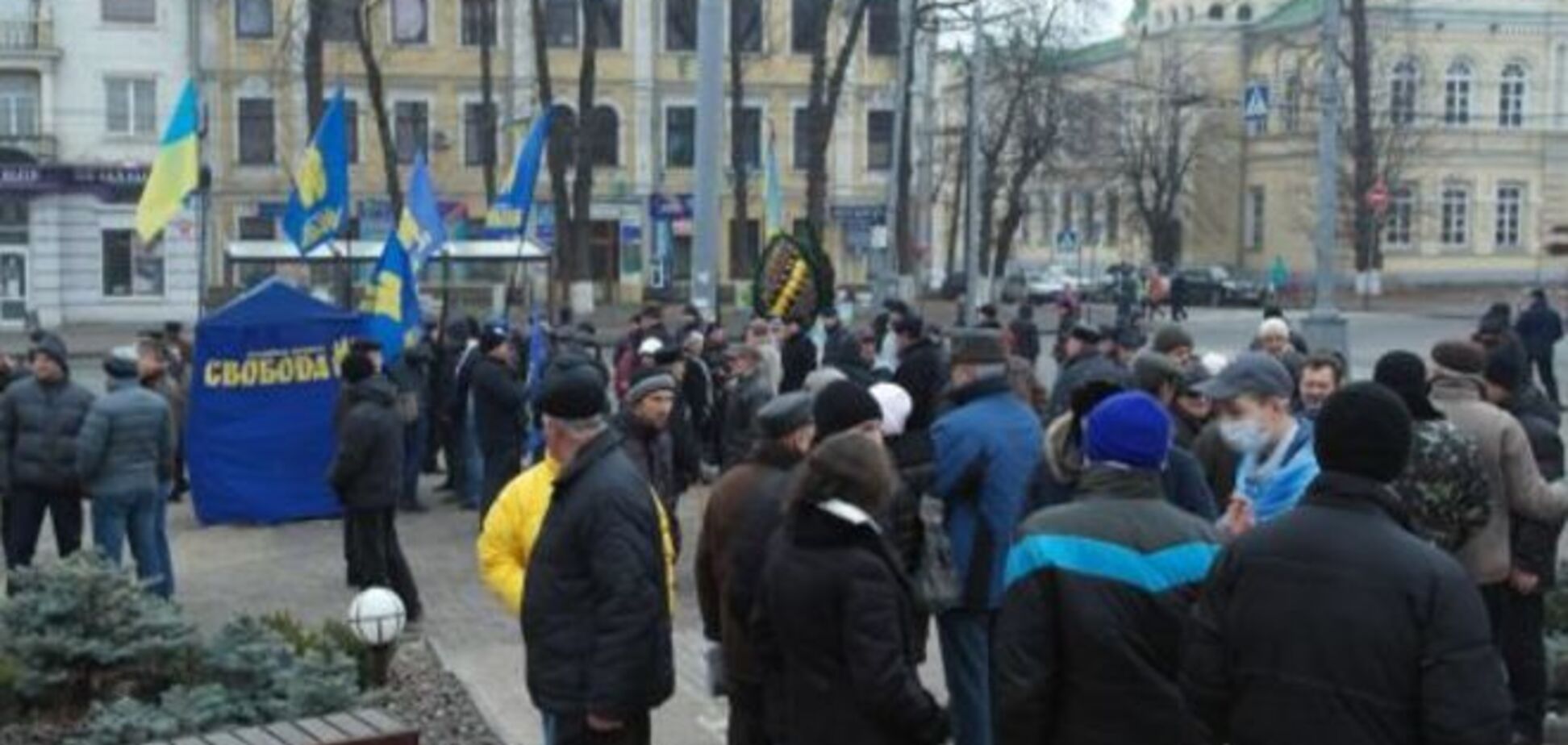 Вече в Виннице потребовало отставки губернатора