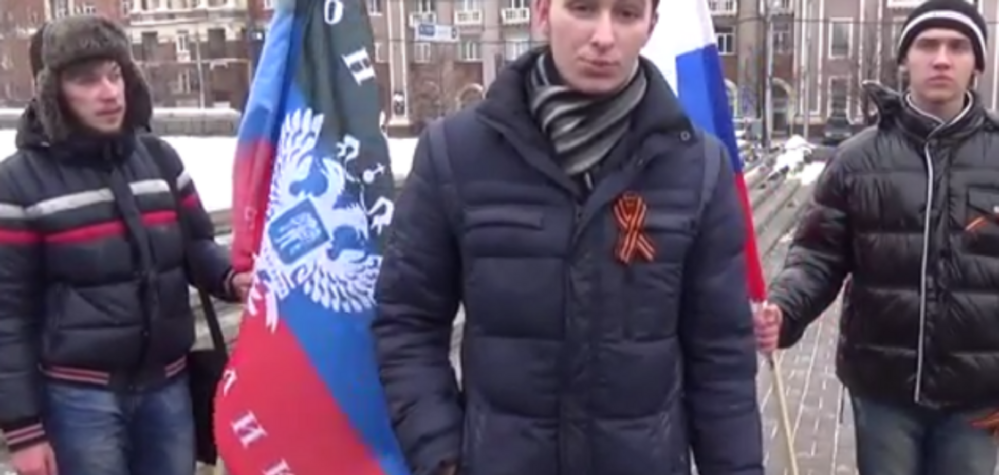 Студенты из Луганска пригрозили установить флаг 'Новороссии' в 'охулившем' Львове: видеообращение