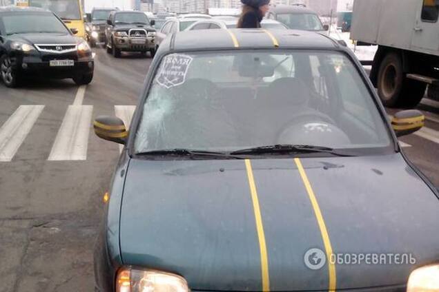 Когда бойцы АТО на угнанных машинах гоняют по столице...