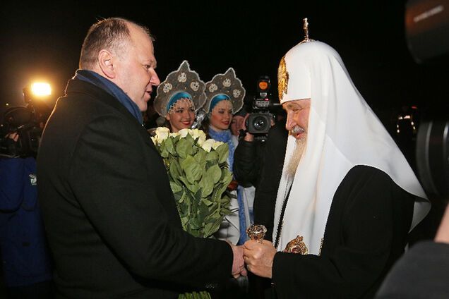 Патриарх Кирилл в молитве предостерег Запад от 'пересмотра границ России'