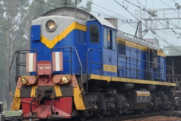 На Луганщине террористы украли тепловоз