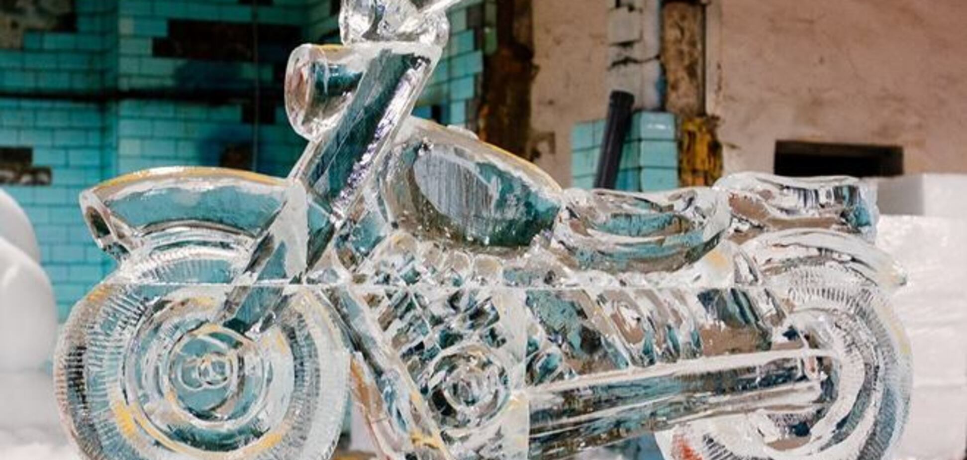 В Киеве открывается выставка ледяных скульптур: опубликованы фото