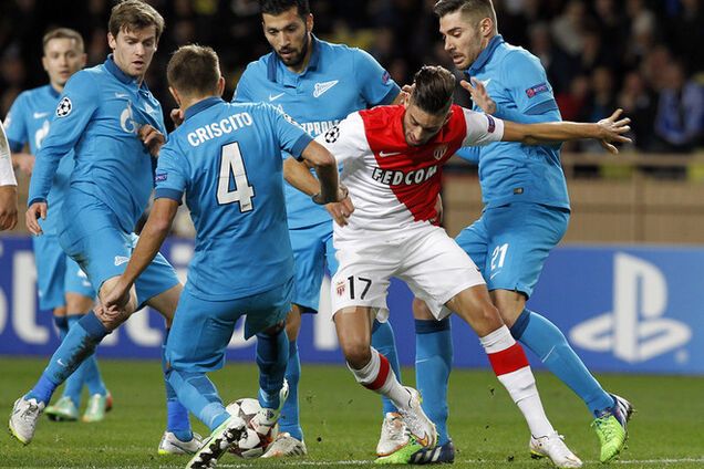 'Зенит' безвольно вылетел из Лиги чемпионов