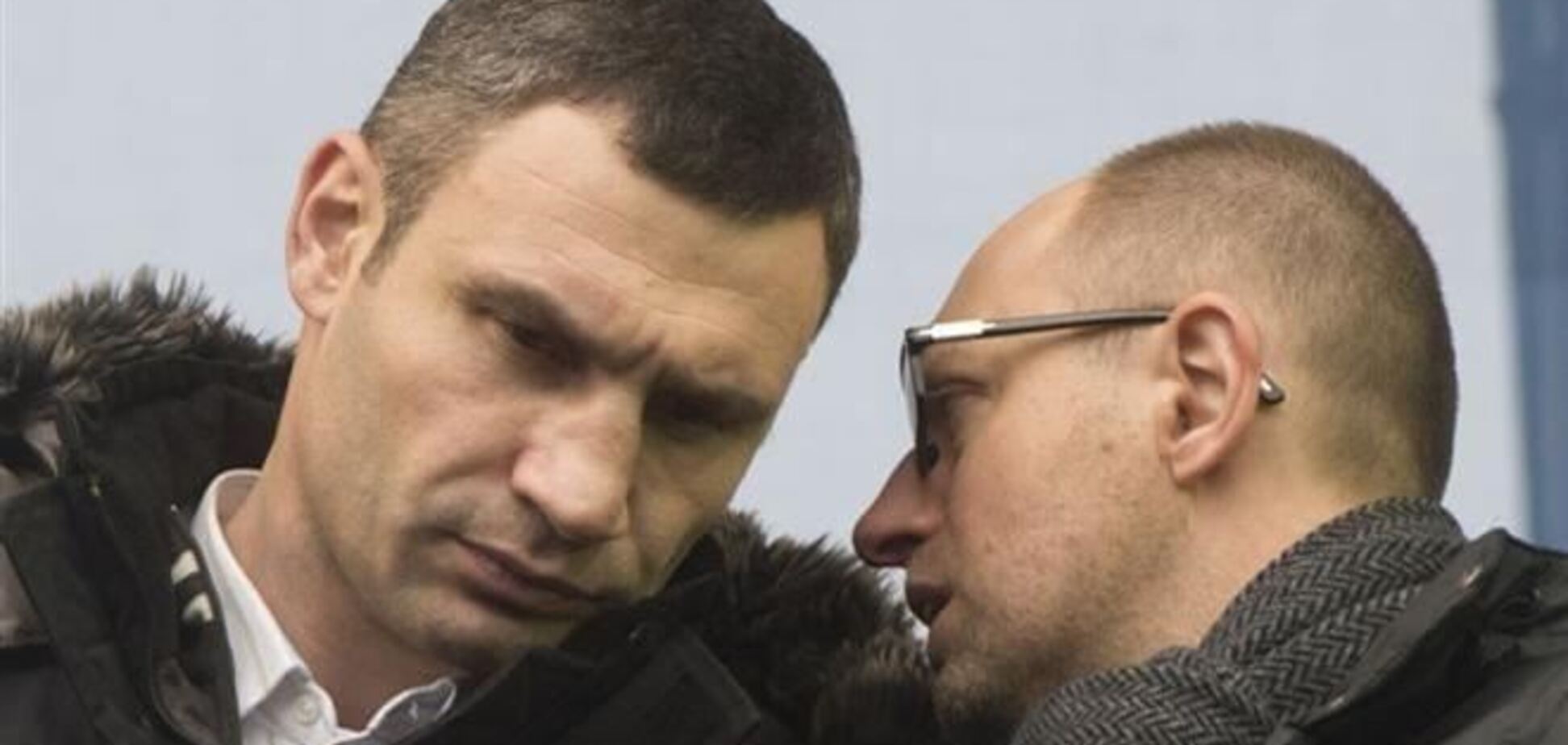 Кличко і Яценюк виступили на Евромайдане в Мюнхені