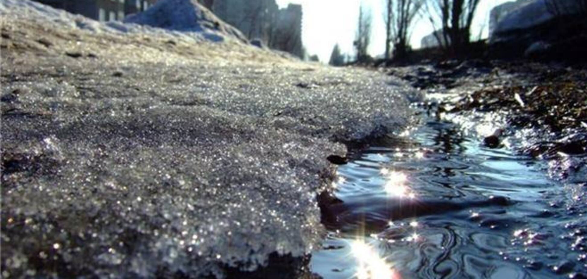 В Украину идет потепление