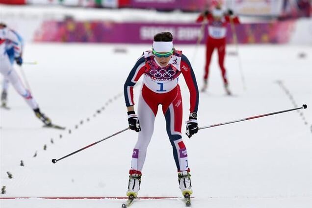 Сочи-2014. Норвежка Касперсен Фалла завоевала 'золото' в спринте